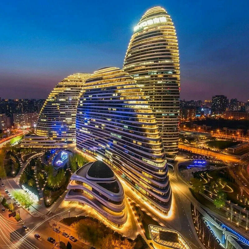Пекин дисковые здания