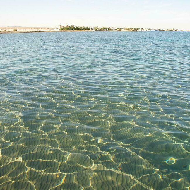 чистое море Хургада