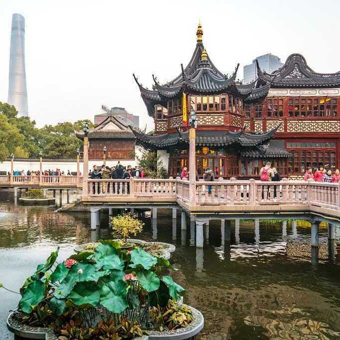 Шанхай храм